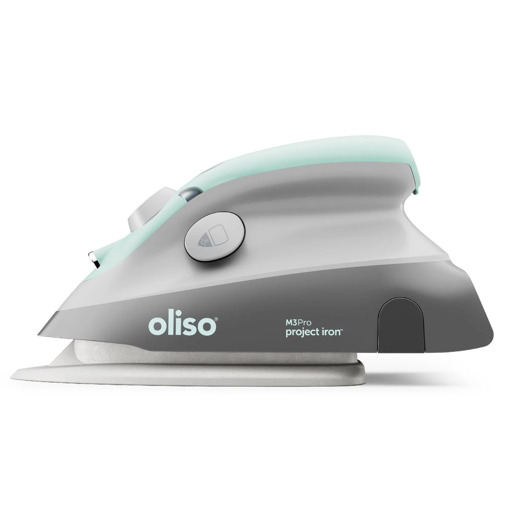 Oliso mini strygejern M3Pro Aqua farvet