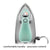 Oliso mini strygejern M3Pro Aqua farvet