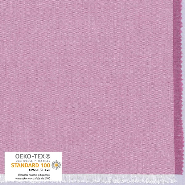 2-farvet vævning, Mørk støvet rosa og hvid (col.104), 150 cm bredt