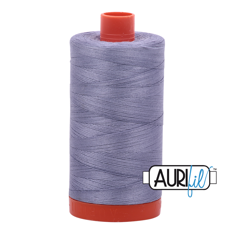 Aurifil tråd, bomuld, Gråviolet: 2524 – 50WT, 1300 m