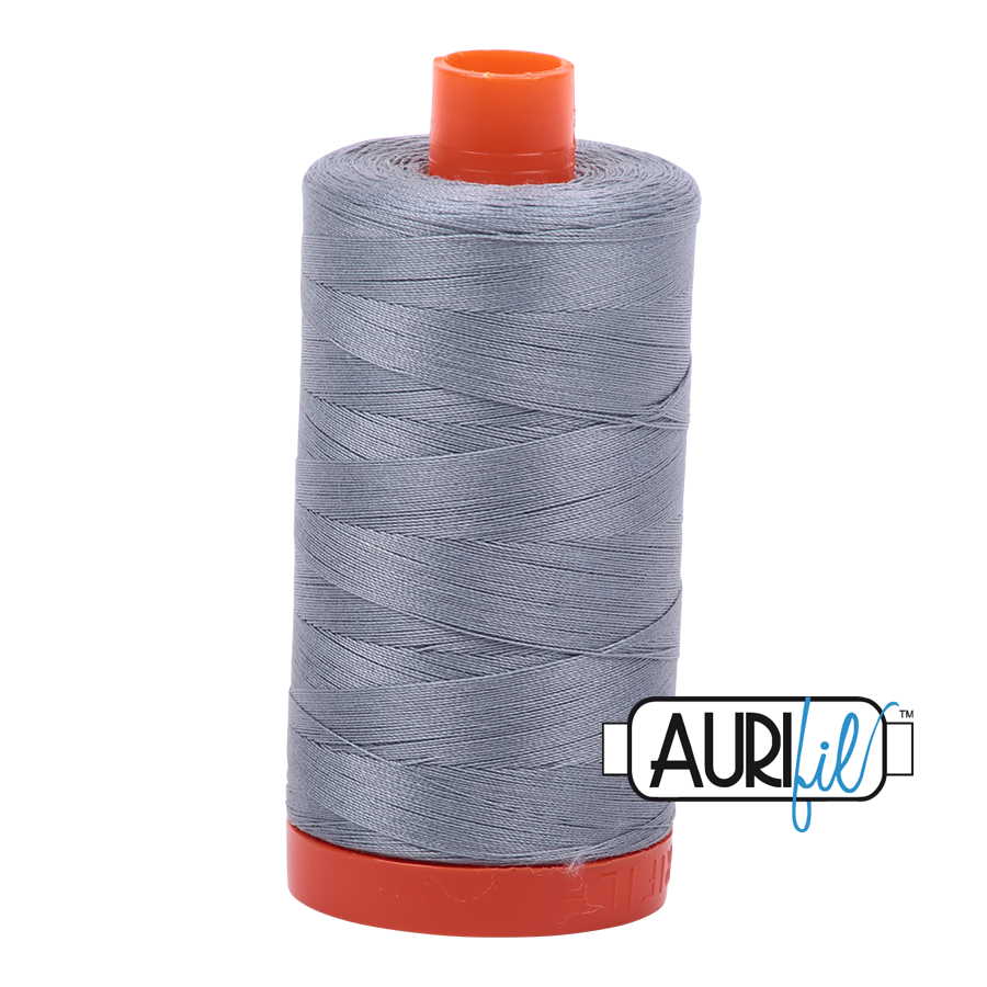 Aurifil tråd, bomuld, Lys blågrå: 2610 – 50WT, 1300 m