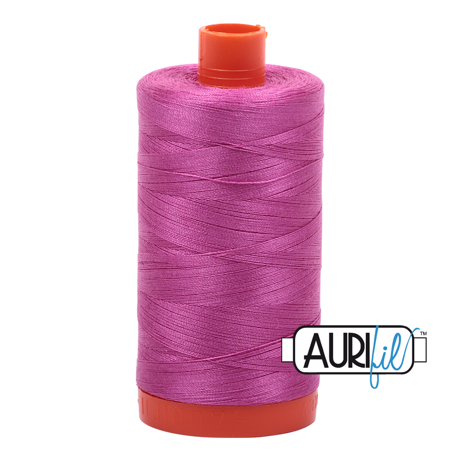 CPHquilt aurifil tråd 2588 50WT-1300 bomuld lys magenta