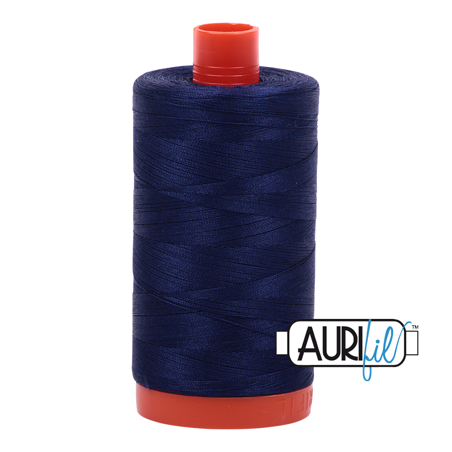 CPHquilt aurifil tråd 2745 50WT-1300 bomuld midnat