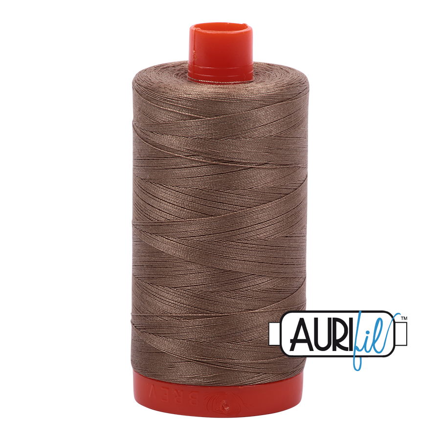 CPHquilt aurifil tråd 2370 50WT-1300 bomuld sandsten