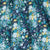 Bridgerton, Bouquet Carnival, blå (Liberty Tana Lawn®)