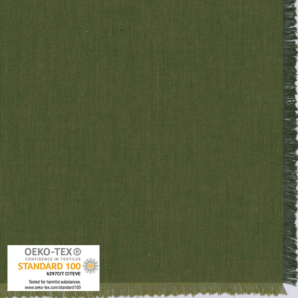 2-farvet vævning, mørk mosgrøn og lys mosgrøn (col.58), 150 cm bredt