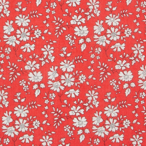 Capel, rød (Tana Lawn®)