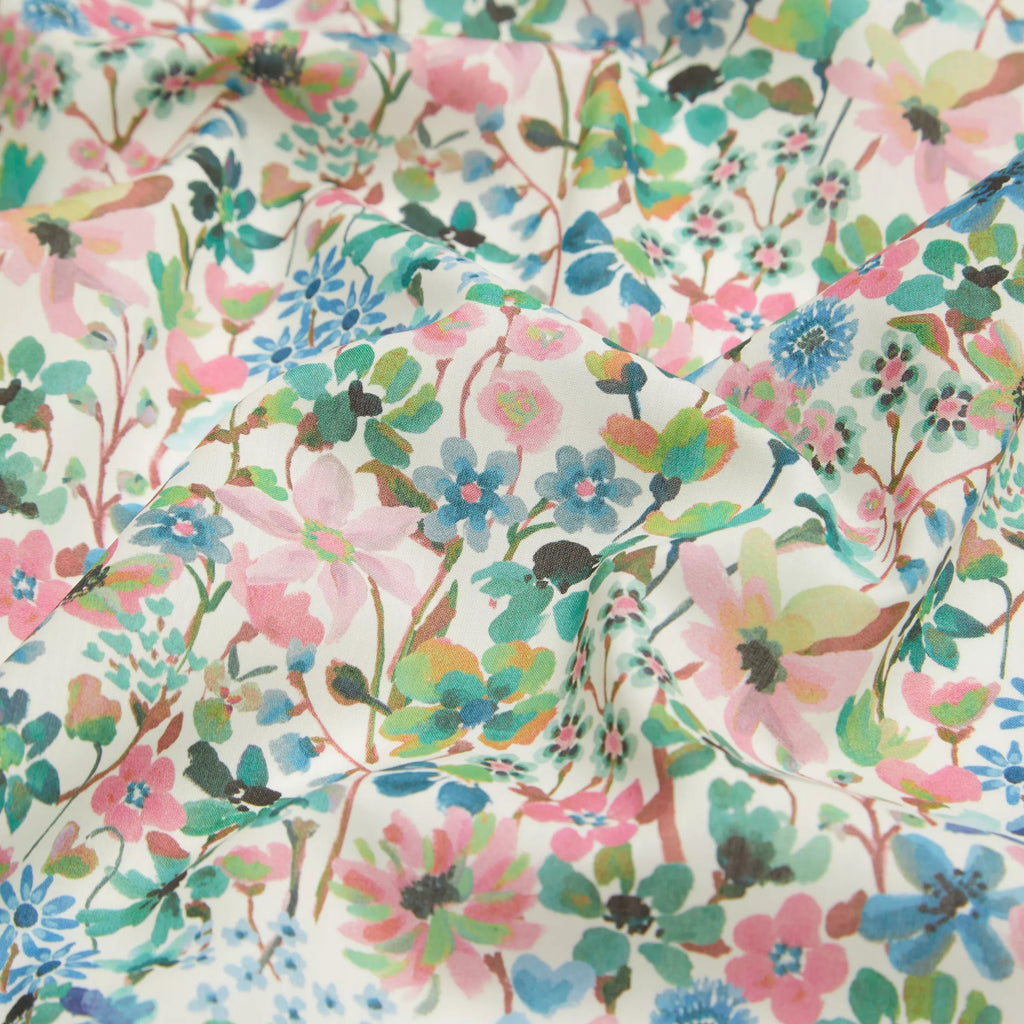 patchworkstof liberty london tana lawn Dreams of Summer i krøllet udgave CPHquilt