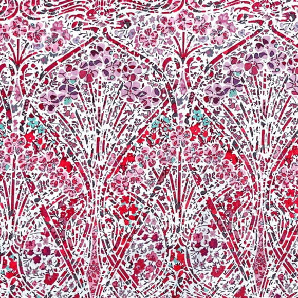 Ianthe blossom, rød (Liberty Tana Lawn®)