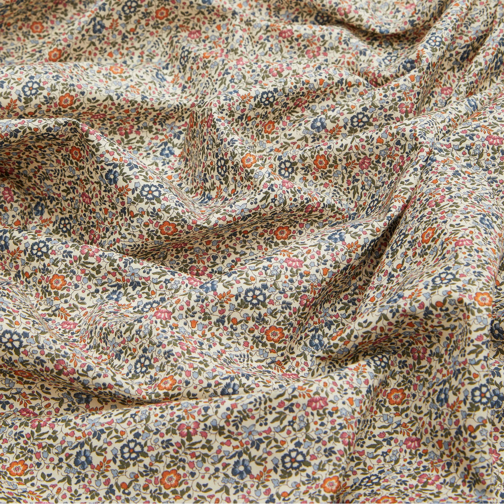 Katie and Millie - orange blå - Libertystof - Tana Lawn - CPHquilt 1