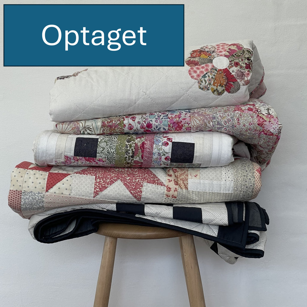 OPTAGET: Patchwork, onsdage, kl.10-15 (21.januar, 18.febr, 18.marts og 29.april), kursus