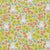 Gult patchworkstof med printet Prairie Day fra CPHquilt fra leverandøren Liberty London i materialet Tana Lawn