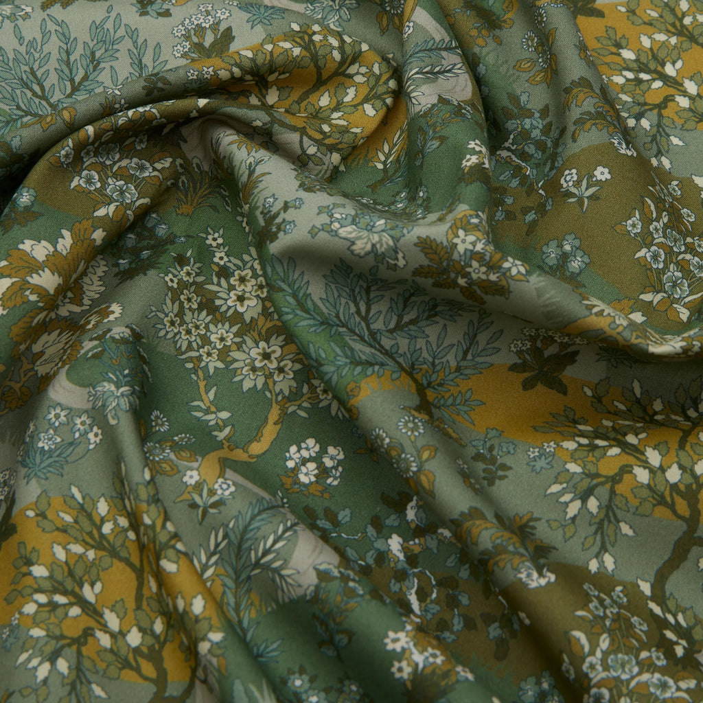 Little landscape, grøn (Liberty Tana Lawn®)