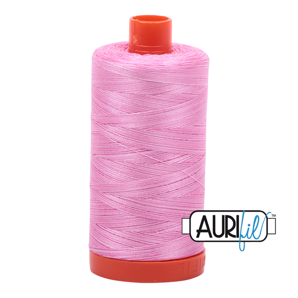 Aurifil tråd, bomuld, bubblegum, farve: 3660 – 50WT bomuld, 1300 m
