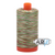 Aurifil tråd, bomuld, brogede blade, farve: 4650, 50WT, 1300 m