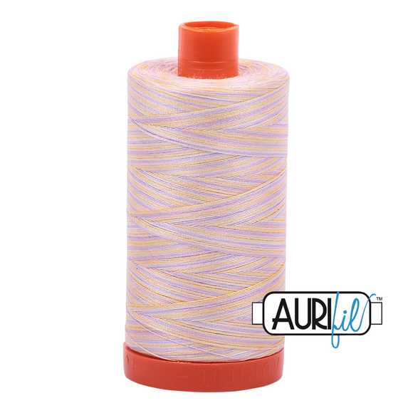 Aurifil tråd, bomuld, Bari, farve: 4651, 50WT, 1300 m