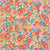 Nell, Annie and May rød gul orange CPHquilt, tæt motiv liberty london tana lawn patchworkstof