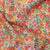 Patchworkstof fra Liberty London Tanal Lawn med navnet Nell, Annie and May rød gul orange CPHquilt krøllet motiv