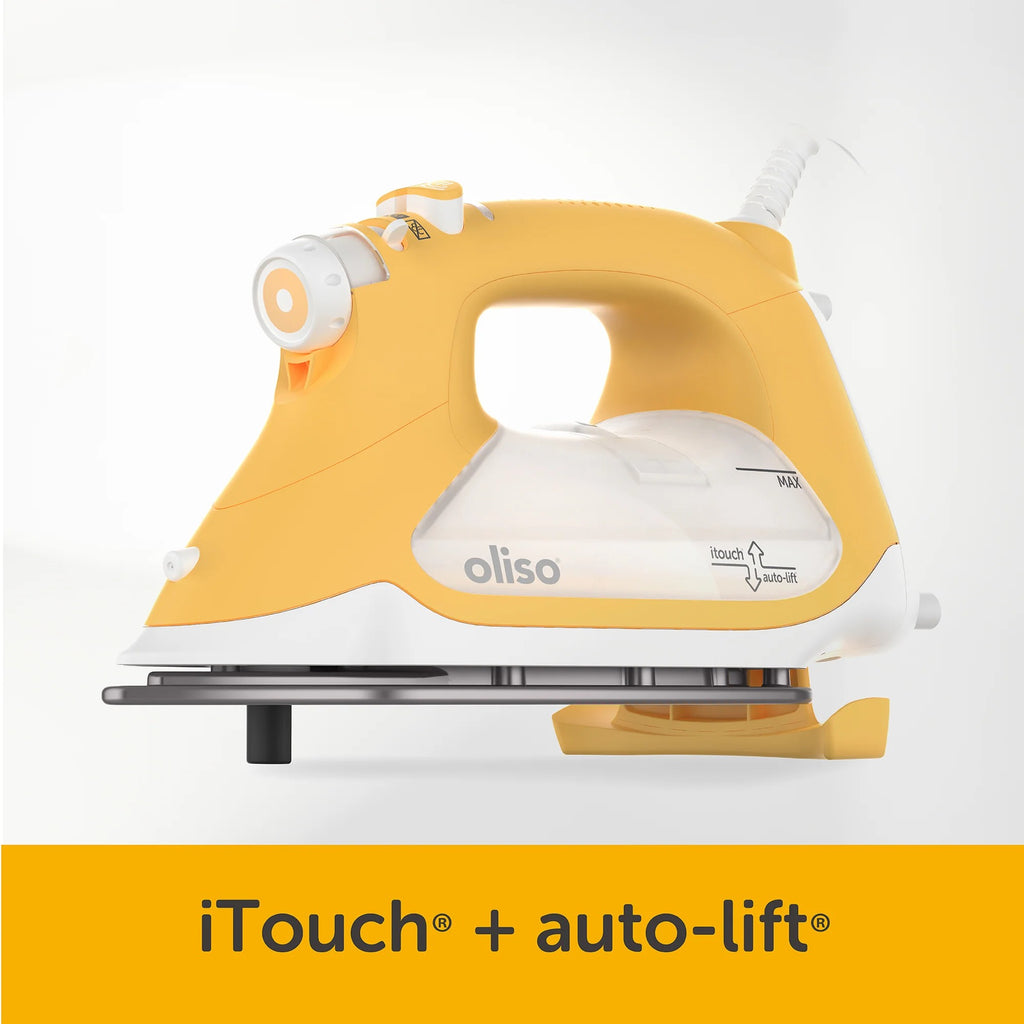 Oliso strygejern gul (smart irons)