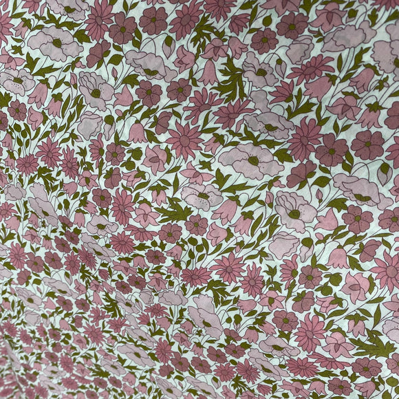 Poppy and Daisy, støvet lyserød (Liberty Fabrics Tana Lawn®)