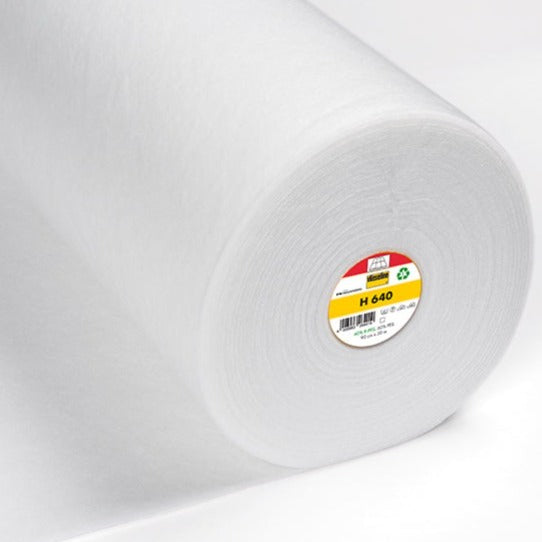 Quiltevat med lim på den side, H640 fra Freudenberg, 90 cm bredt