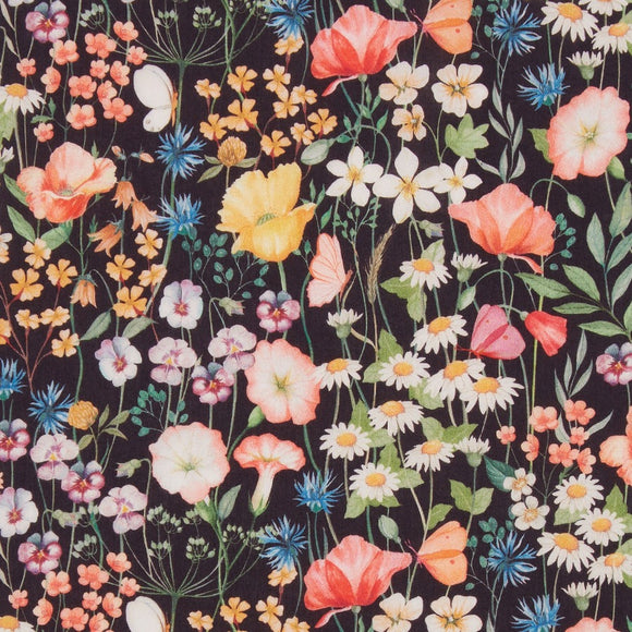 Liberty Tana Lawn Judes Garden rød