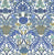 Morris' allotment, blå/grøn (Liberty Tana Lawn®)