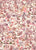 Wild flowers, lyserød/cremefarvet baggrund (Liberty Tana Lawn®)